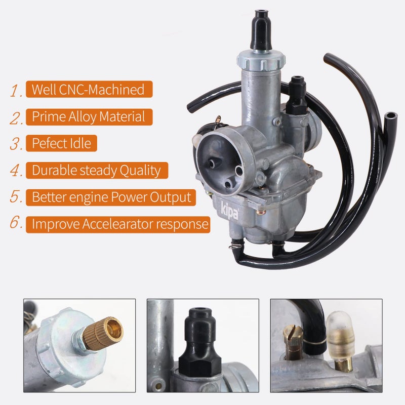 KIPA Carburetor Air Fitler Fuel Filter Kit For Bayou 220 KLF220A KLF220 KLF 220A ATV Quad 1988-1998 Bayou KLF 250 2003-2011 15003-1080 15003-1716 - Image 3
